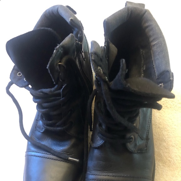 Military Style Combat Fashion Boots - Picture 10 of 12
